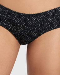 OVS WOMAN UNDERWEAR 3-PACK HIPSTER BRIEFS BLACK/WHITE / M