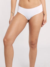 OVS WOMAN UNDERWEAR 2-PACK HIPSTER BRIEFS WHITE/GREEN / M