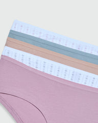 OVS WOMAN UNDERWEAR 5-PACK HIPSTER BRIEFS MULTICOLOUR / M