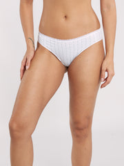 OVS WOMAN UNDERWEAR 2-PACK REGULAR BRIEFS WHITE/GREEN / M