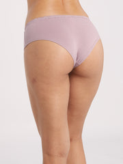 OVS WOMAN UNDERWEAR 2-PACK HIPSTER BRIEFS WHITE/VIOLET / M