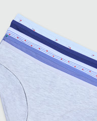 OVS WOMAN UNDERWEAR 5-PACK REGULAR BRIEFS MULTICOLOUR / M