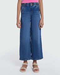 Medium Blue Paperbag Denims By OVS Blue / 9-10 Y