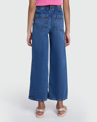 Medium Blue Paperbag Denims By OVS Blue / 9-10 Y