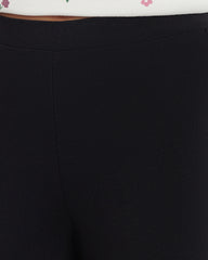Black Flare Leggings By OVS For Girls Black / 9-10 Y