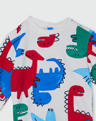 OVS BOYS JOGGING PANTS ALLOVER PRINT PINK / 24-30 M