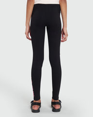 OVS Cropped Black Leggings For Tweens Black / 10-11 Y