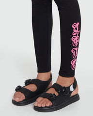 OVS Cropped Black Leggings For Tweens Black / 10-11 Y