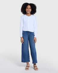 OVS Lucent White Cardigan For Girls White / 9-10 Y