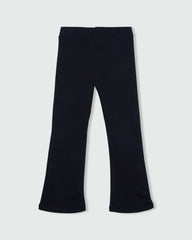 OVS GIRLS FLARE PANTS AOP BLACK / 4-5 Y