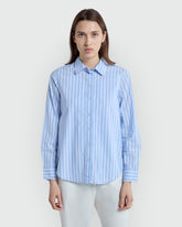 Popeline Mixed Tone Shirt By OVS White/Lt Blue / S
