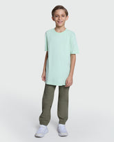 OVS Boys’ Four Leaf Green Joggers For Casual Comfort Green / 9-10 Y