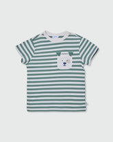 OVS BOYS STRIPED T-SHIRT MULTICOLOUR STRIPED / 24-30 M