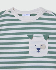 OVS BOYS STRIPED T-SHIRT MULTICOLOUR STRIPED / 24-30 M