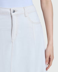 OVS Off-White Denim Full Skirt White / M