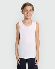 Pack Of 2 OVS Vests For Boys White/Grey / 9-10 Y