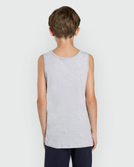 Pack Of 2 OVS Vests For Boys White/Grey / 9-10 Y