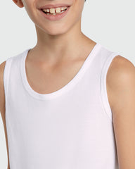 Pack Of 2 OVS Vests For Boys White/Grey / 9-10 Y