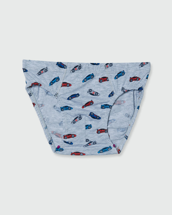 OVS BOYS UNDERWEAR 5-PACK BRIEFS WHITE/BLUE / 9-10 Y