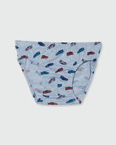 OVS BOYS UNDERWEAR 5-PACK BRIEFS WHITE/BLUE / 9-10 Y