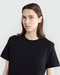 OVS Basic Short Sleeve Tee In Black Black / L