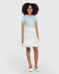 Snow White Tulle Skirt For Girls By OVS White / 9-10 Y