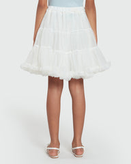 Snow White Tulle Skirt For Girls By OVS White / 9-10 Y