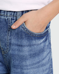 Straight-Fit 5-Pocket Jeans – OVS Medium Blue Blue / 11 Y