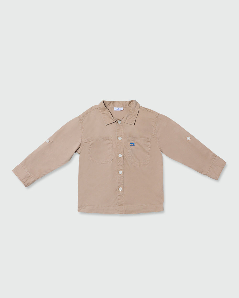 OVS BOYS SOLID SHIRT BROWN / 24-30 M