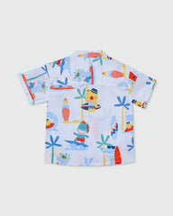 OVS BOYS AOP SHORT SLEEVE TEE MULTICOLOUR / 24-30 M