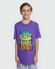 OVS Boy’S Tee In Royal Purple Violet / 11 Y