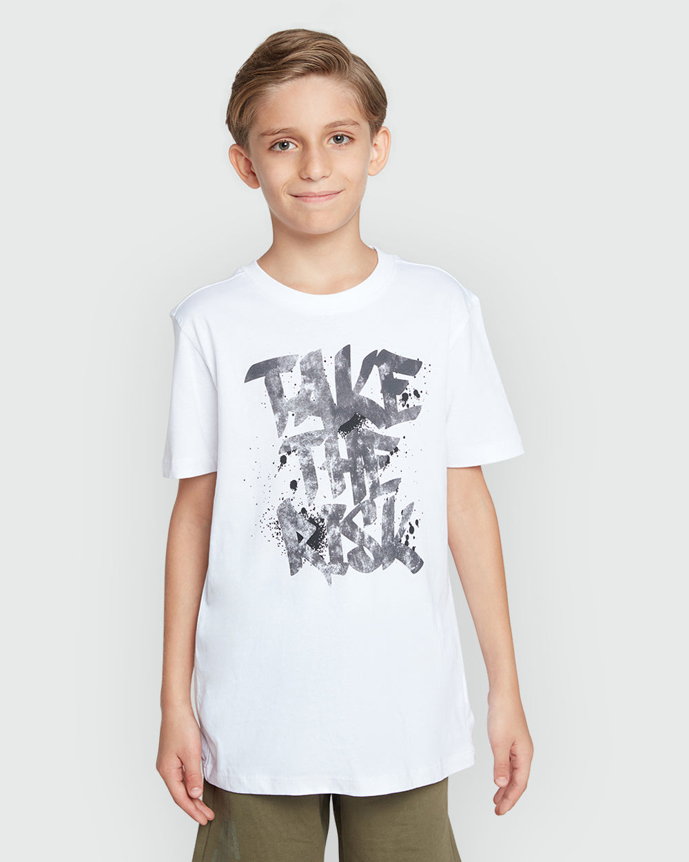 OVS Bright White Essential Tee For Boys White / 11 Y