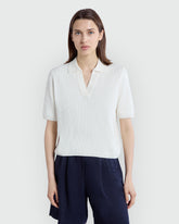 OFFWHITE POLO SWEATER FROM OVS WHITE / M