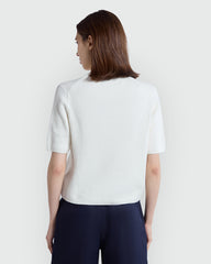 OFFWHITE POLO SWEATER FROM OVS WHITE / M