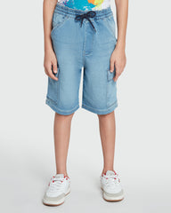 Cargo Terry Shorts For Boys – OVS Medium Blue Blue / 11 Y
