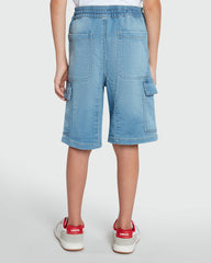 Cargo Terry Shorts For Boys – OVS Medium Blue Blue / 11 Y