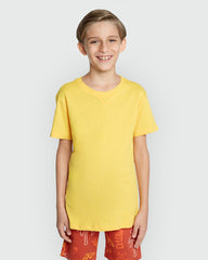 OVS Short Sleeve Tee For Boys In Solar Power Yellow Yellow / 9-10 Y