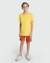 OVS Short Sleeve Tee For Boys In Solar Power Yellow Yellow / 9-10 Y
