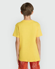 OVS Short Sleeve Tee For Boys In Solar Power Yellow Yellow / 9-10 Y