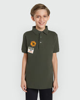 Collared Green Polo From OVS Kids Green / 9-10 Y