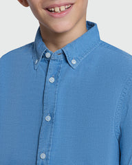 OVS Light Blue L/S Shirt For Boys Azure / 9-10 Y