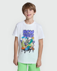 Boy’S Tee In Blanc De Blanc – OVS Basic Style White / 9-10 Y