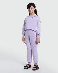 Jogger Cargos In Lilac Breeze – OVS Girls’ Pick Violet / 10-11 Y
