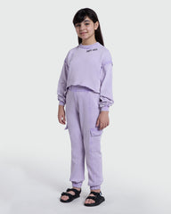 Crewneck Sweatshirt In Lilac Breeze – OVS Girls Violet / 10-11 Y