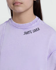 Crewneck Sweatshirt In Lilac Breeze – OVS Girls Violet / 10-11 Y