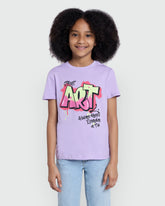 Long Sleeve Tee In Lilac Breeze – OVS Girls Violet / 10-11 Y
