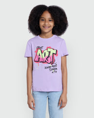 Long Sleeve Tee In Lilac Breeze – OVS Girls Violet / 10-11 Y