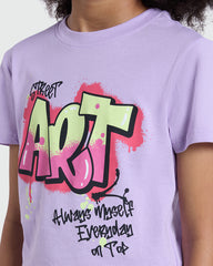 Long Sleeve Tee In Lilac Breeze – OVS Girls Violet / 10-11 Y