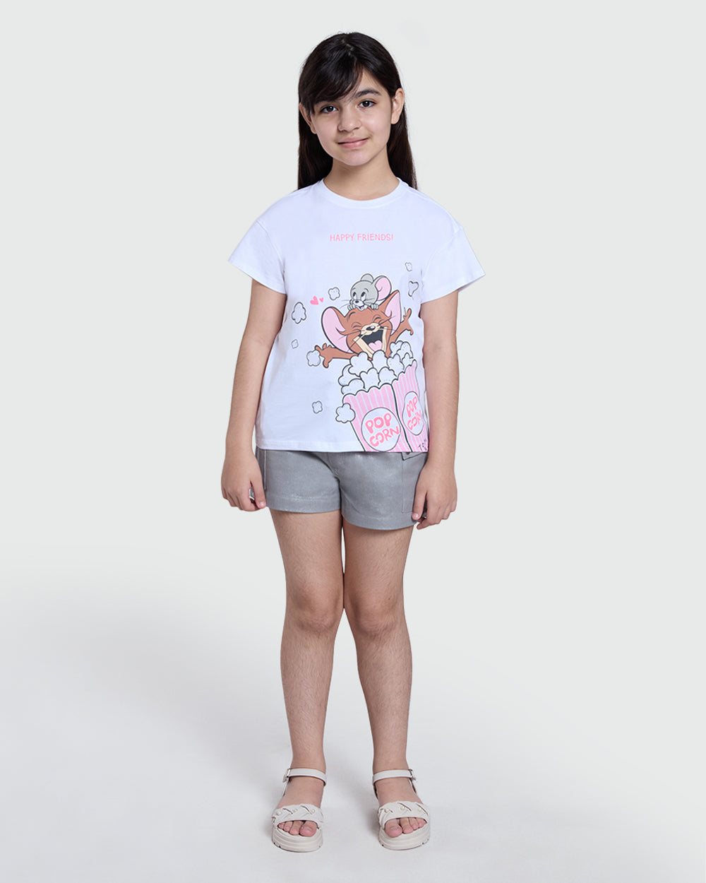 Light Grey Cargo Shorts For Teens By OVS Grey / 10-11 Y