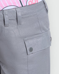 Light Grey Cargo Shorts For Teens By OVS Grey / 10-11 Y